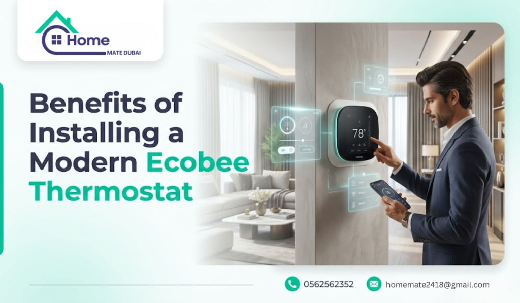 Benefits of Installing a Modern Ecobee Thermostat