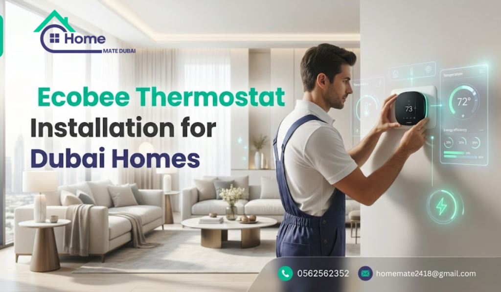 Ecobee Thermostat Installation for Dubai Homes
