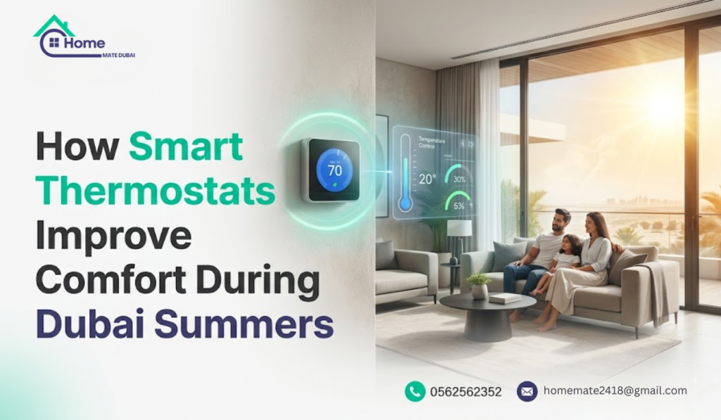How Smart Thermostats Improve Comfort During Dubai Summers