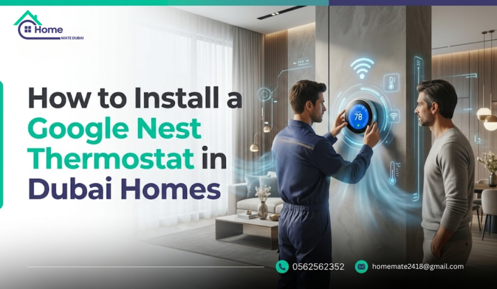 How to Install a Google Nest Thermostats in Dubai Homes